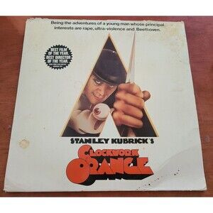 Clockwork Orange Laserdisc 2 Disc Extended Play LD Stanley Kubrick